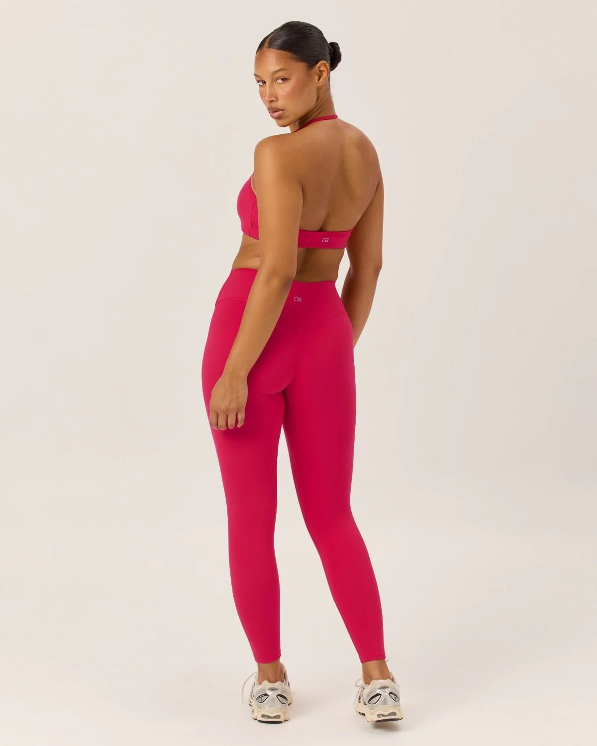 Serenity Invisible Scrunch Leggings | Strawberry - Image 2