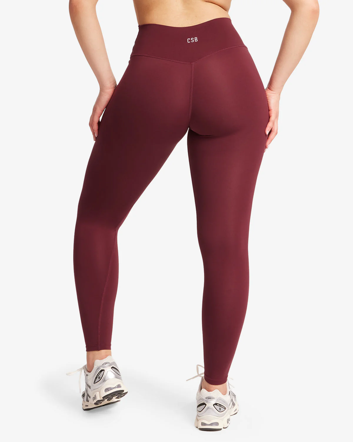 Serenity Leggings | Burgundy - Image 7