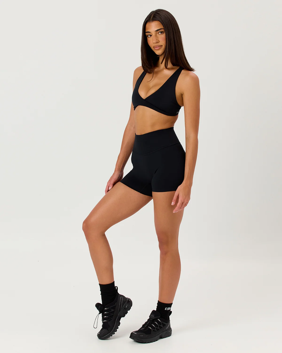 Serenity Shorts 4" | Black - Image 3