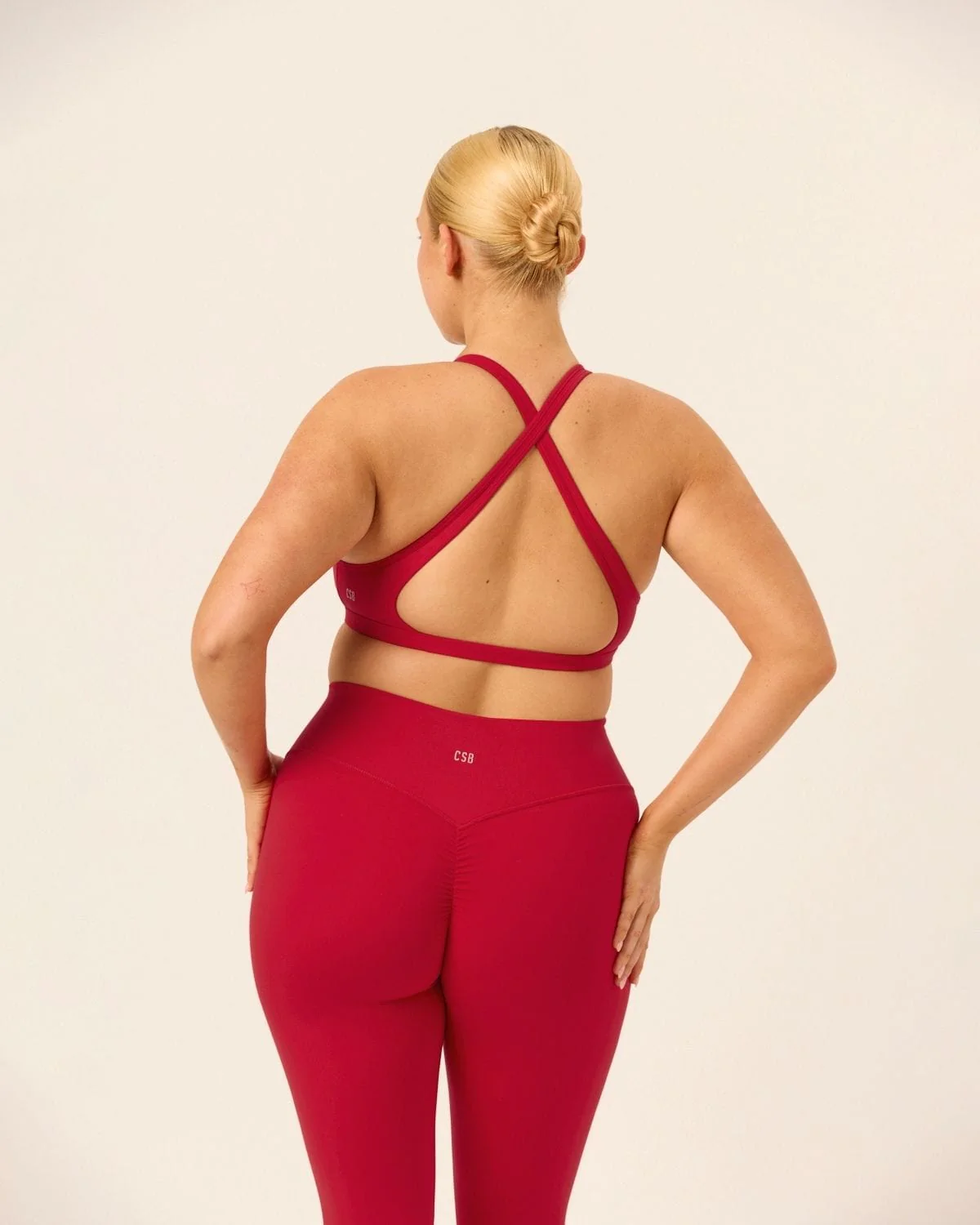 Serenity Paige Clasp Crop | Chilli - Image 6