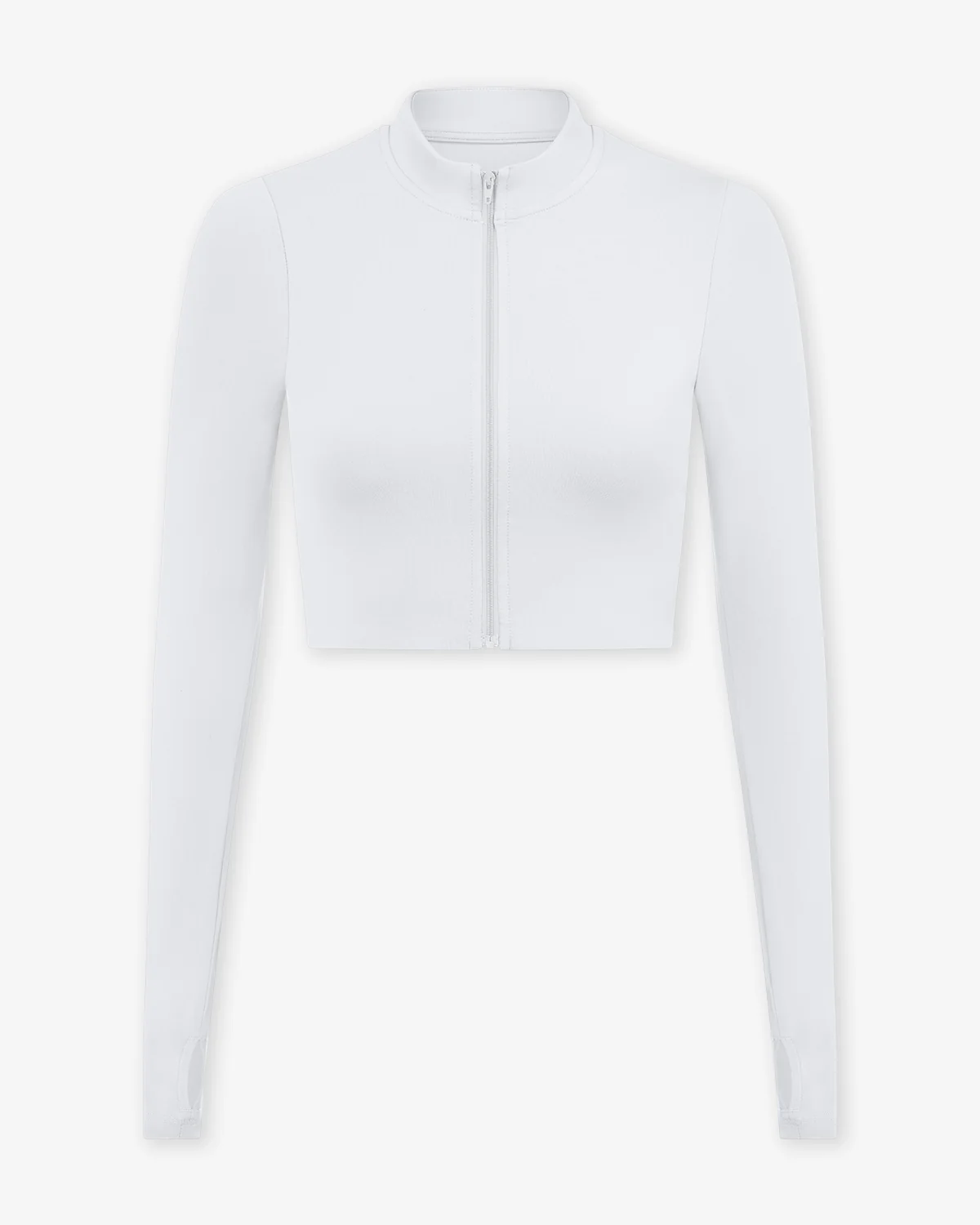 Serenity Sculpt Zip Jacket | White - Image 5