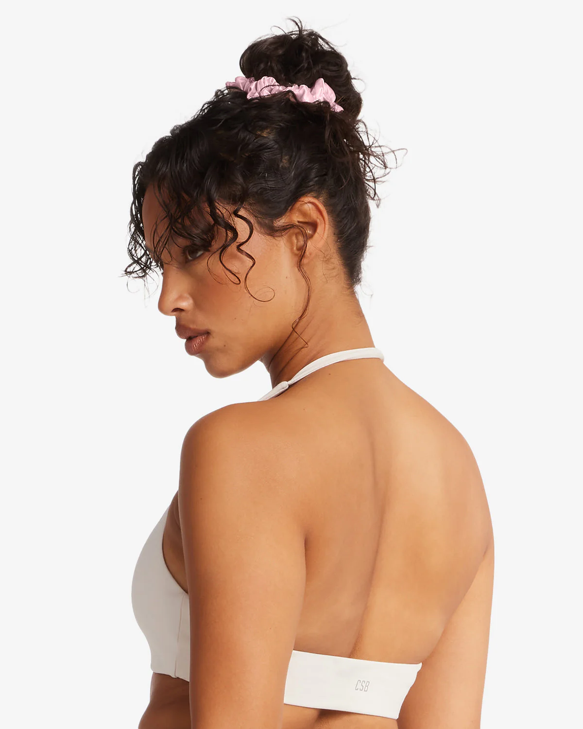 Silk Scrunchie 2 Pack | Vanilla/Blossom - Image 5